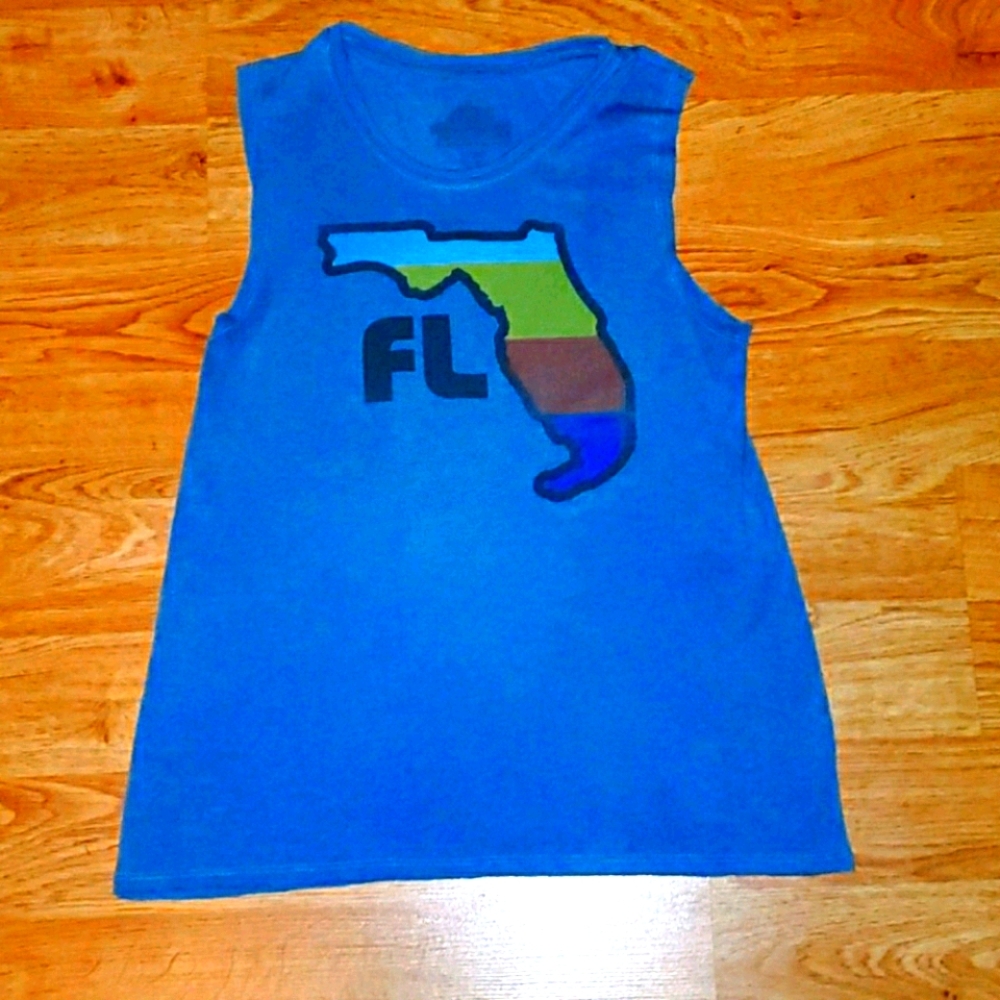 SLEEVELESS FLORIDA TANK